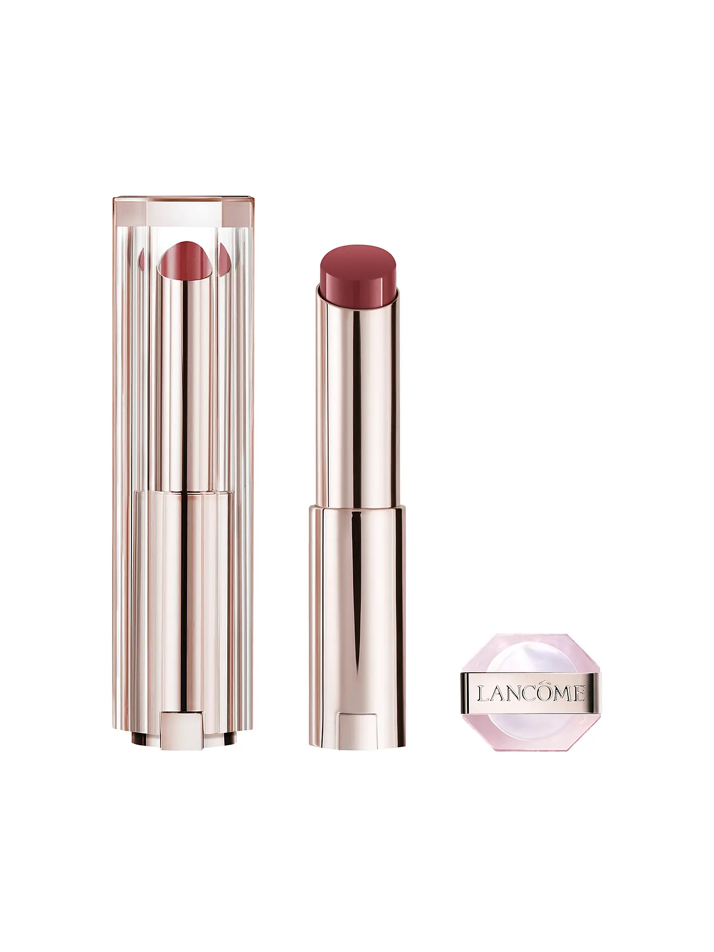 LANCÔME | Lip Idôle Squalane-12 Butterglow Glowy Color Balm (64 Roast me) | beere